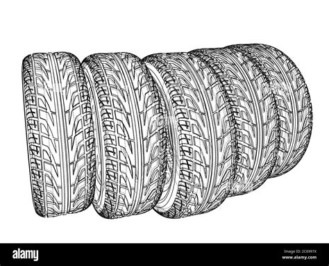 Car Tires Concept Stock Photo Alamy