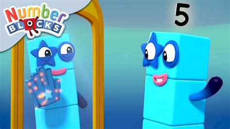 Numberblocks Math Games With Five And Friends Learn To Count Youtube