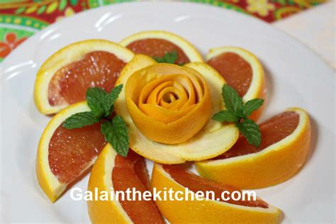 5 Cute And Fancy Ways To Serve Orange And Mandarin Gala