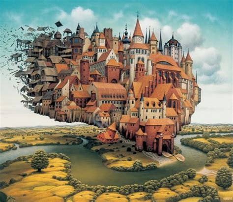 Jacek Yerka 1952 ~ Surrealist Painter Tuttart Pittura Scultura