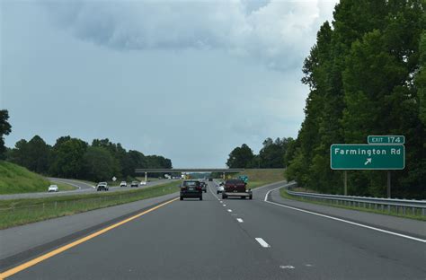 Interstate 40 East Statesville To Mocksville Aaroads North Carolina