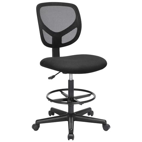 Buy Songmics Drafting Stool Chair High Office Chair Ergonomic