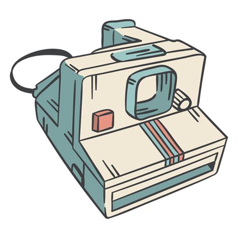 Polaroid Camera Hand Drawn Png And Svg Design For T Shirts
