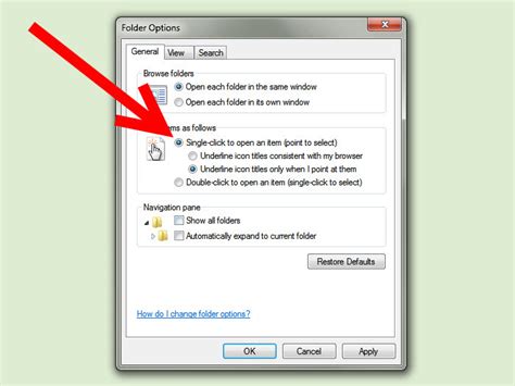 How To Open Files And Folders In Single Click 5 Steps