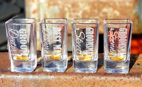 Personalized Laser Engraved Shot Glasses Memorable Keepsakes Personalized Ts