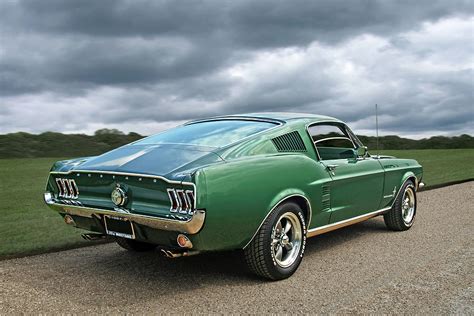 67 Mustang Fastback Photograph By Gill Billington