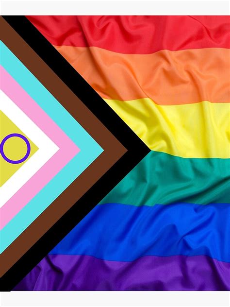 Progress Pride Flag Lgbt Intersex New Pride Flag Rainbow Equality