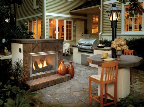 Outdoor Natural Gas Fireplace On Custom Fireplace Quality Electric