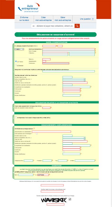 Si vous avez opté pour les déclarations mensuelles sachez qu'en plus de cette déclaration de chiffre d'affaires obligatoire mensuelle ou trimestrielle, vous devez annuellement déclarer vos revenus. Comment cesser une activité d'auto-entrepreneur ...