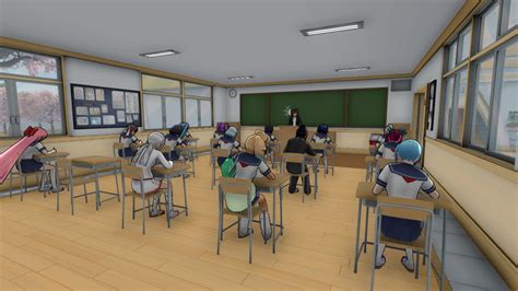 Classroom 1 1 Yandere Simulator Wiki Fandom