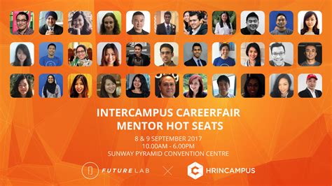 Thank you all for your interest and participation in the un virtual career fair. Mentor Hot Seats - Intercampus Career Fair 2017