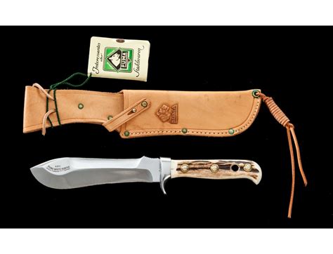 Early Puma 6377 White Hunter Knife