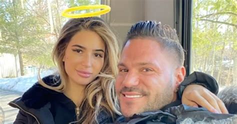 jersey shore star ronnie ortiz magro first photo with girlfriend saffire matos after arrest