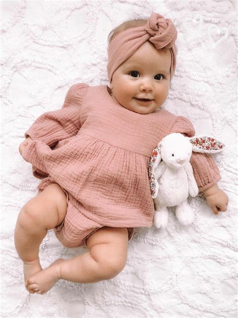 Cute Babies Newborn Kids Fashion Organic Baby Clothes Outfits Niños