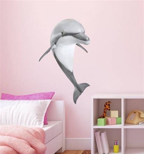 Dolphin Wall Decal Etsy Kids Bedroom Walls Wall Decals Dolphin