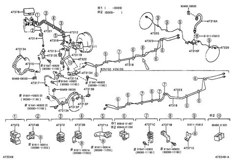How To Navigate The Toyota Tacoma Brake Line Diagram For Seamless
