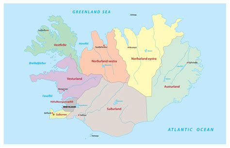 Where Is Iceland Located On The World Map New York Map Poster