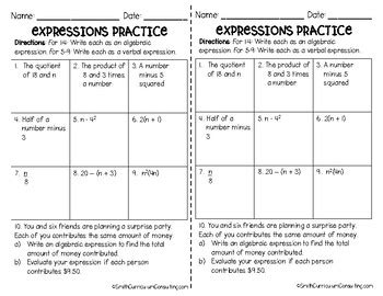 Get your questions answered by the expert for free. Expressions Dominoes | Matching Algebraic Expressions ...