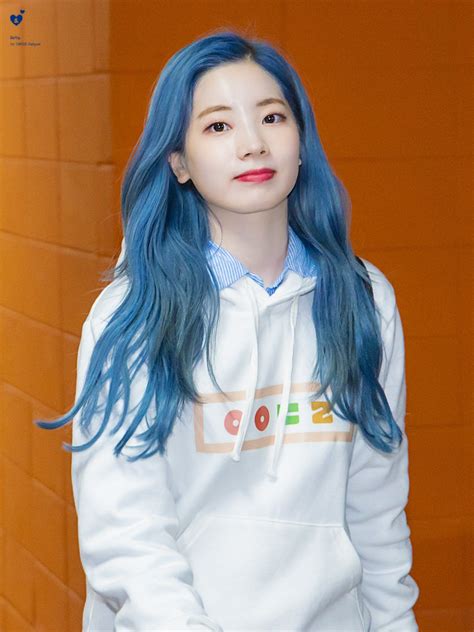 Softly💕 On Twitter Twice Dahyun Blue Hair Kpop Girls