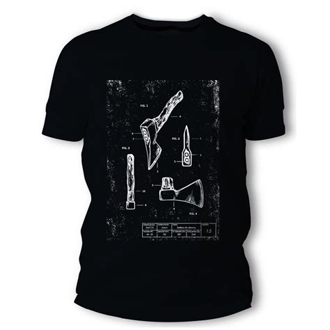 Koszulka T Shirt Tigerwood Tech Axe Czarna R L Aro Broń