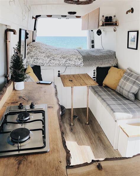 Best Diy Campervan Conversion Modern Interior Camper Interior