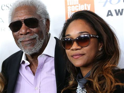 Morgan Freeman Brings His Granddaughter To Chaplin Awards Gala