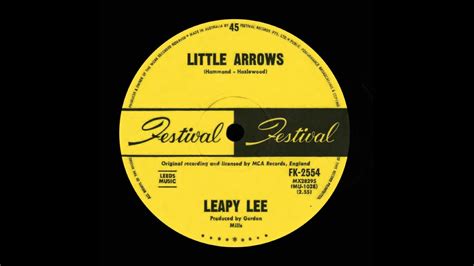 Little Arrows Leapy Lee 1968 Original Stereo Youtube
