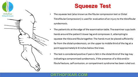 Special Test Category Ankle And Foot Examination Orthofixar
