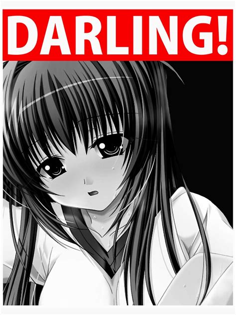 Pegatina Anzu Shirakawa Anejiru The Animation Darling Anime Hentai Art Regalo Para Fanáticos