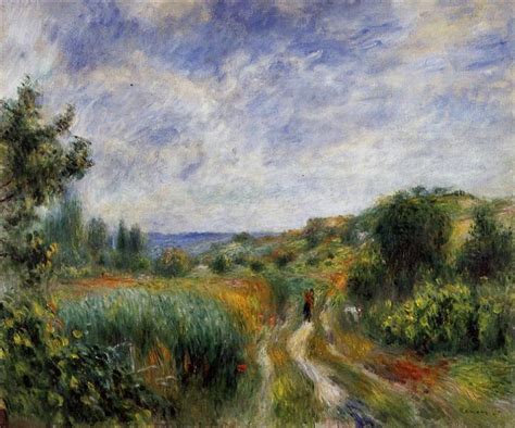 Landscape Near Essoyes 1892 Pierre Auguste Renoir