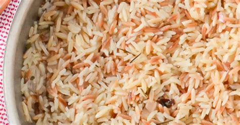 Rice Pilaf With Orzo Serena Bakes Simply From Scratch