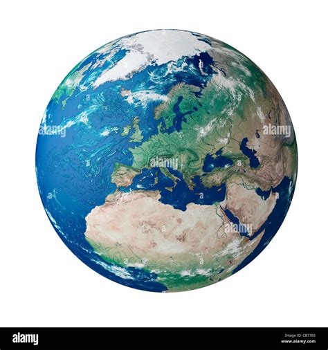 Globe Europe Image Of Earth Globe Europe Stock Image Mxi21811