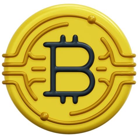Premium Psd Bitcoin 3d Render Icon Illustration