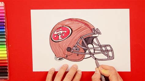 Https://tommynaija.com/draw/how To Draw A 49ers Football Helmet