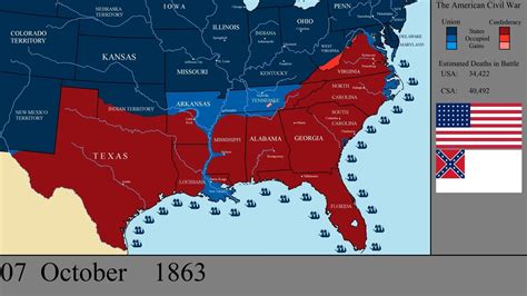 10 Map Of The United States During The Civil War Live Streaming Onlinemy