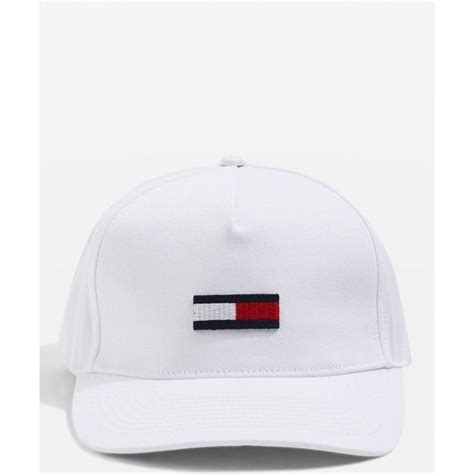 Logo Cap By Tommy Hilfiger 48 Liked On Polyvore Featuring