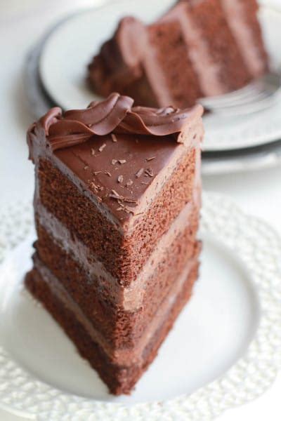 Ultimate Triple Chocolate Layer Cake The Best Triple Layer Chocolate