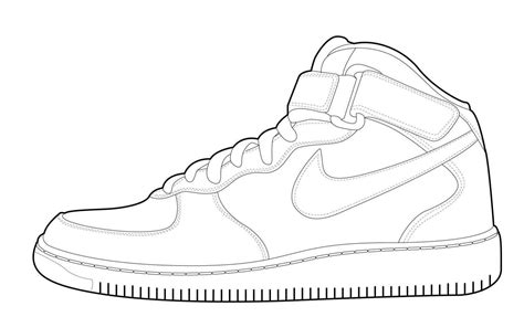 Nike Symbol Coloring Sheet Coloring Pages