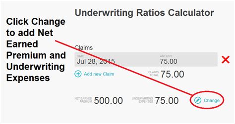 It largely takes place behind the scenes; Our Free to Use Underwriting Claims Ratios Calculator ...