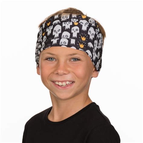 Kids Skull Headband Childrens Bandanas By Hoo Rag