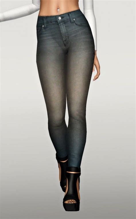 Chisimis Skinny Jeans On A New Mesh By Fanasker Sims 3 Downloads Cc