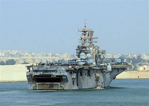 The suez canal is the choke point, said capt. SUEZ CANAL (Nov. 5, 2012) The multipurpose amphibious ...