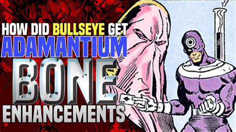 bullseye gets adamantium bone enhancements youtube