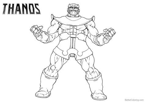 Free Printable Lego Thanos Coloring Pages