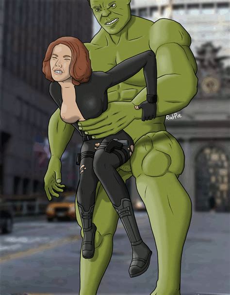 Rule 34 Animated Black Widow Marvel Breasts Hulk Larger Male Male