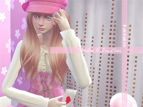 See more ideas about hair styles, kids hairstyles, cute hairstyles. Studio K Creation: Love letter & Choco • Sims 4 Downloads