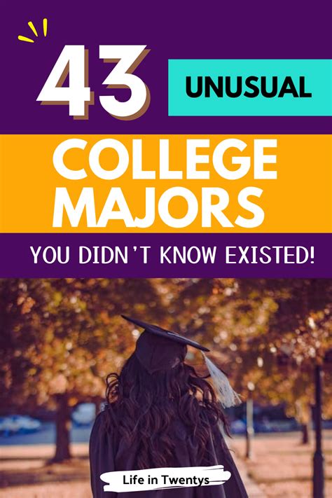 43 Unusual College Majors You Didnt Know Existed In 2023 College