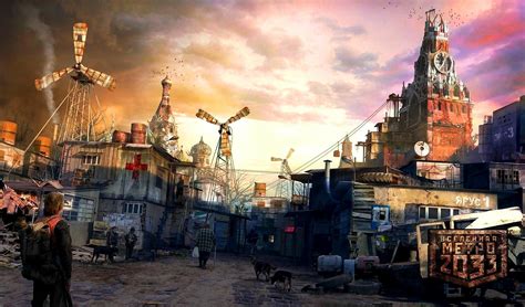 Video Games Concept Art Metro 2033 Apocalyptic Dystop