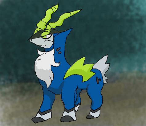 Shiny Cobalion By Magickgoatee On Deviantart