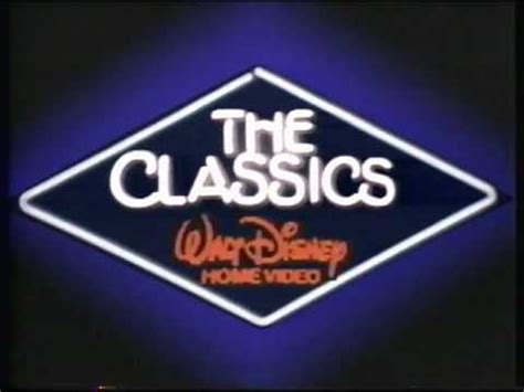 Walt Disney Home Video The Classics Logo Ident Youtube